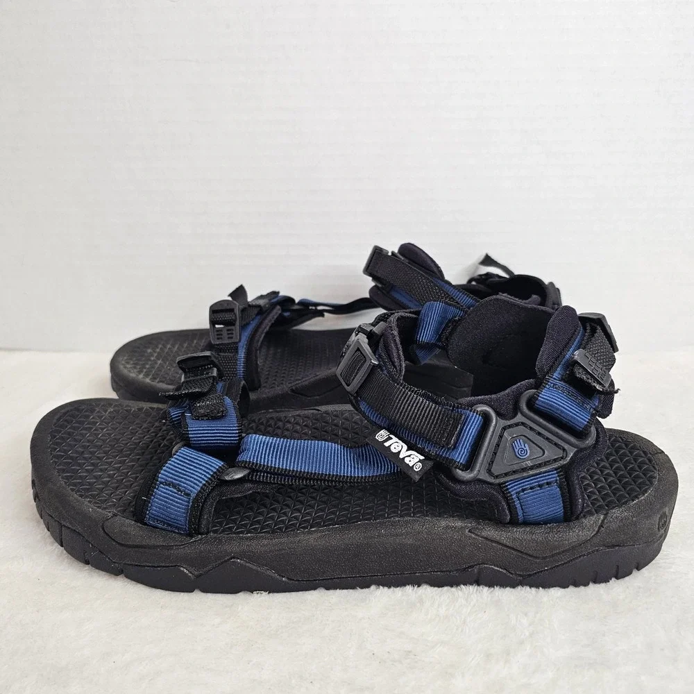 Teva Men's Blue Black Sports Outdoor Hiking Sandals Strappy Size 11 M
